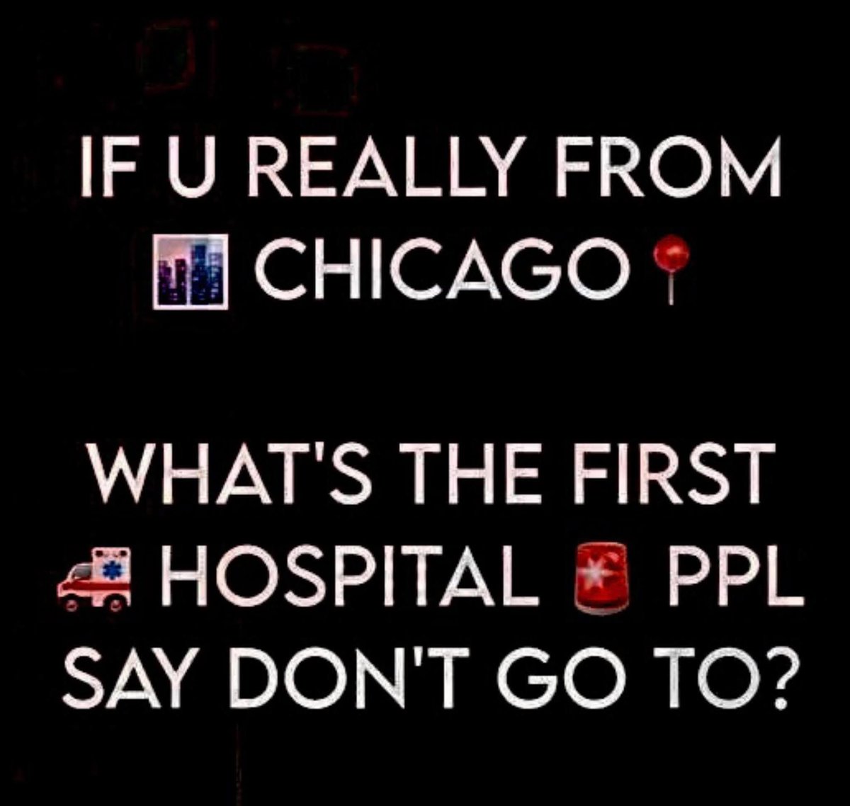 Chicago_History's tweet photo. Which is the one Hospital people say don't go to?

#ChicagoHistory ☑️ https://t.co/vluGzrWBNa