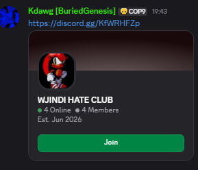 wjindi's tweet photo. Hi, so I've been told about this random ass group of people who made a group about me to spread shit about me online. It's being conducted by a dude who I have been discomforted by in the past, and I have barely spoken to him.

(Don't harrass Kdawg she's js in the screenshot) https://t.co/dP2tfY7YA0