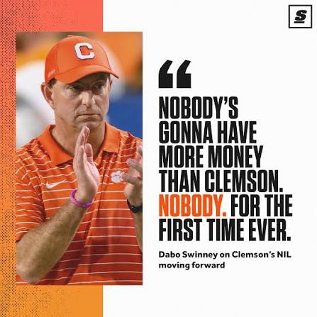 IvoryGerard's tweet photo. @Hayesfawcett3 @Rivals @J1quanRogers @BarstoolClemson @CoachRumph @babymalpress @KharimHughley @lukestarcevic8 @santanaharvey_0 @carterjonesfb @JarrellChandle2 The AD at Clemon Told  Dabo You Better start Spending are Money You Know We Got It!!!!!🤣🤣😢😢😢😭 https://t.co/ryDEJYqmJb