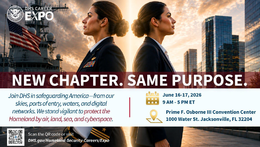 dhs_priv's tweet photo. We are recruiting Government Information Specialists specializing in FOIA, Compliance, and Oversight! 
Register now for the upcoming DHS Career Expo, June 16-17, 2026, at the Prime F. Osborne III Convention Center, Jacksonville, FL. Learn more: https://t.co/QFyeqVPkVP #DHSPrivacy https://t.co/j2zwOvrNAc