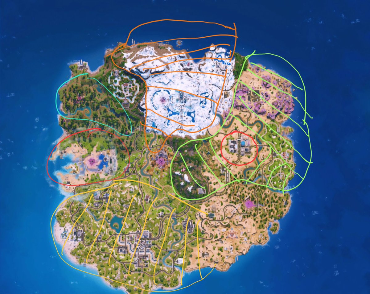 Je pense que la map chap 7 ressemblera à ça : Je vous explique en com ...