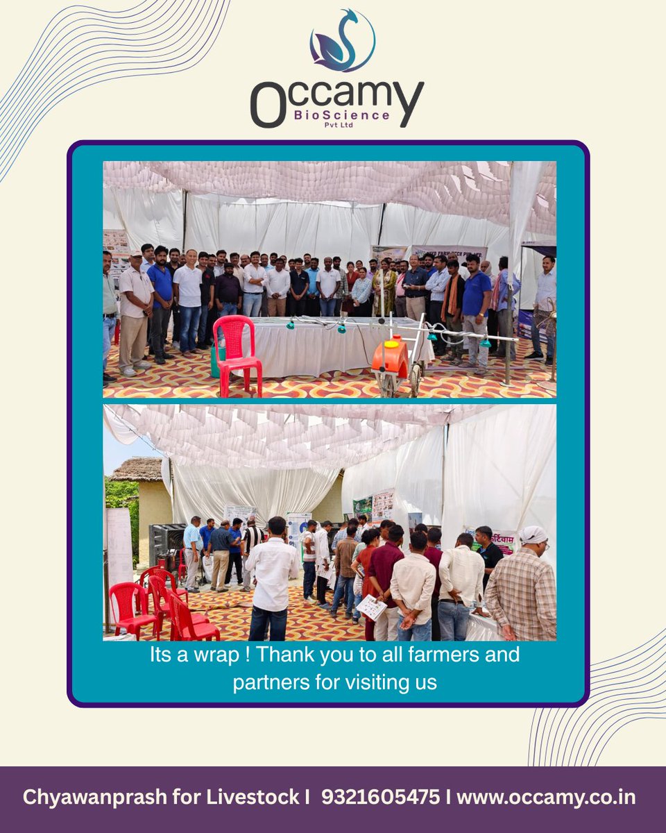 occamy_nutra's tweet photo. Innovation scales faster when startups connect with trusted rural networks. 🌱
#AgritechChaupal Barabanki showed how dealers, FPOs, and farmers can accelerate agri-tech adoption.

#Agritech #AgriStartups #RuralInnovation

@SocialAlphaIN @avslko68 https://t.co/wWvfxXky0W
