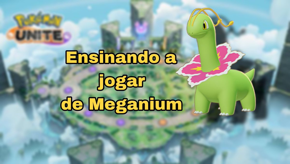 Mamacitaeh's tweet photo. Postei no tiktok ensinando como jogar com meganium. Link no próximo comentário
#PokemonUNITE https://t.co/B8otgPduhk