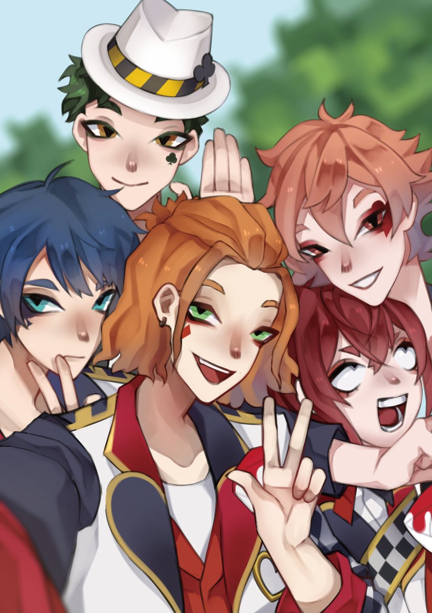 vinillust's tweet photo. heartslabyul group selfie
#twst https://t.co/kEfVOu6Js4