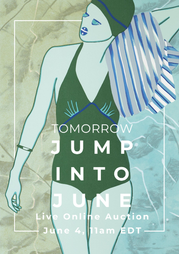 RoGallery's tweet photo. Join us on Thursday, June 4th for the Jump Into June live auction, featuring 230 lots from master painters, printers, sculptors, and photographers.

View the auction catalogue in its entirety and register for online bidding at https://t.co/l3iJ6kja7t
#RoGallery #Auction #FineArt https://t.co/Prz1p4vjVj