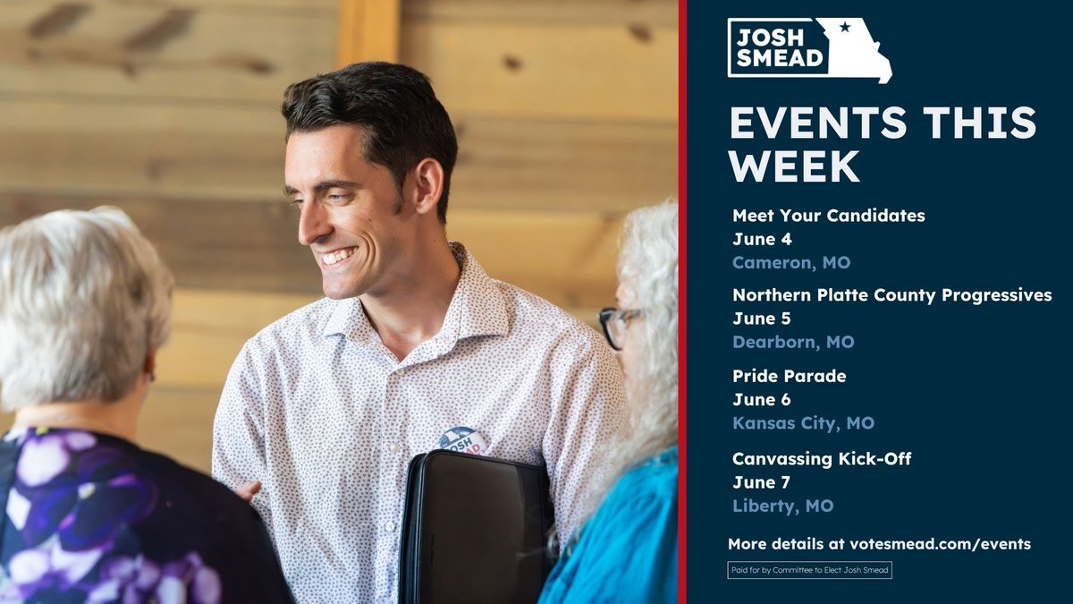 JoshSmead's tweet photo. Join me at an event this week! Learn more at https://t.co/96Ei0HjvK9 https://t.co/RjyZ00cDJQ