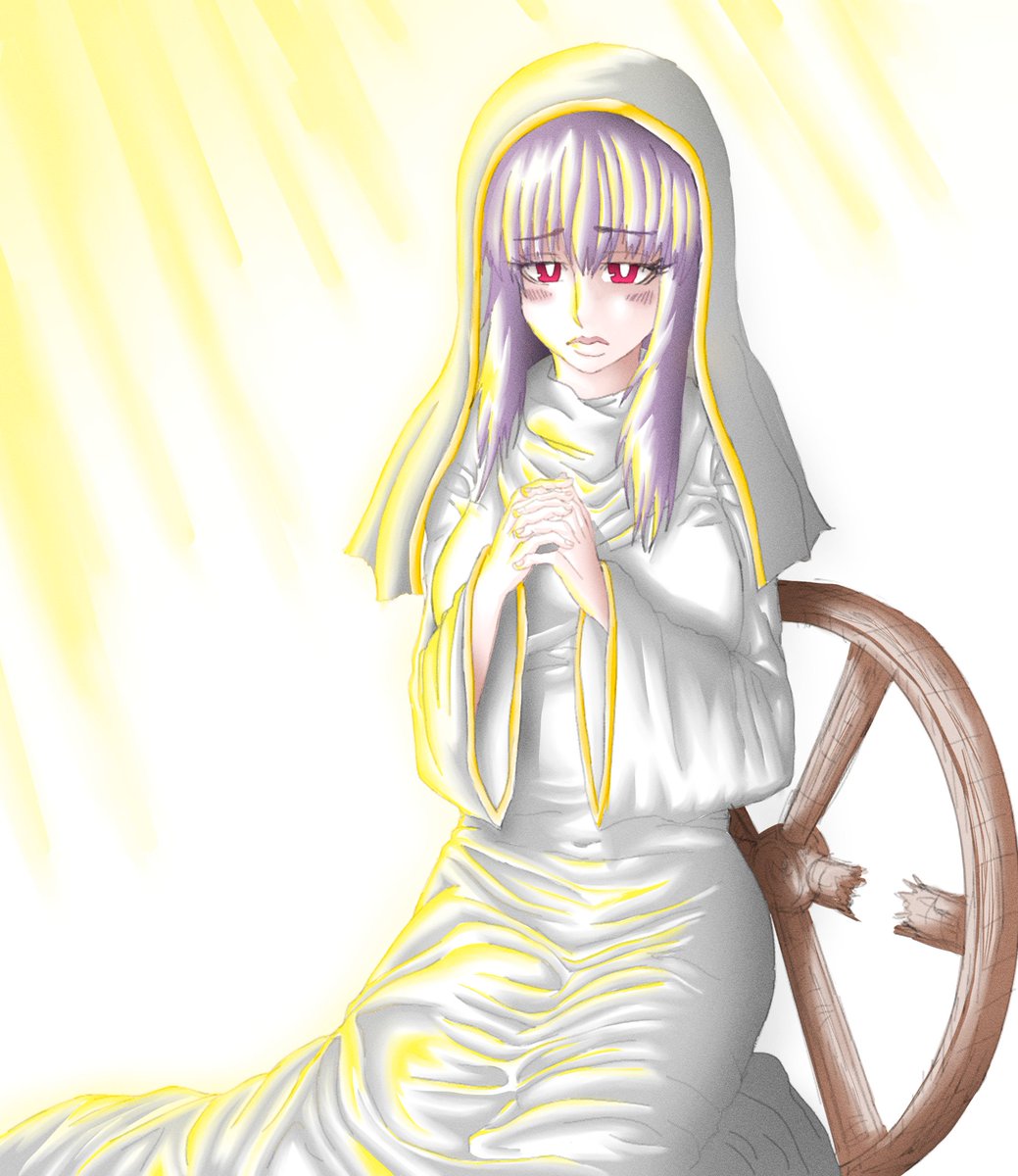 MassiveMan07's tweet photo. Saint Catherine (FIN) 
#BLACKSOULS #BLACKSOULSII https://t.co/x7qoLbug4m