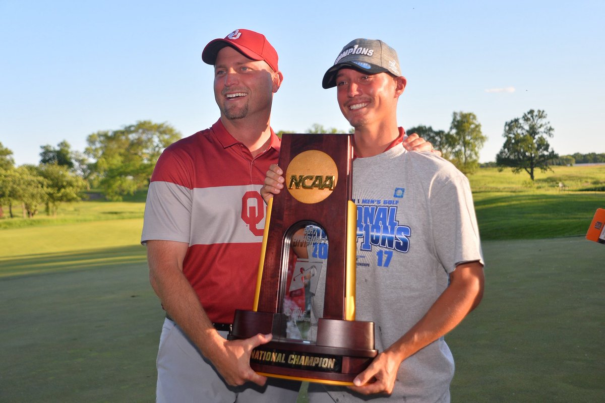 OU_MGolf's tweet photo. 17 years. Countless lives changed. 

Thank you, Coach Hybl ☝️ https://t.co/BTaKIw7aWo
