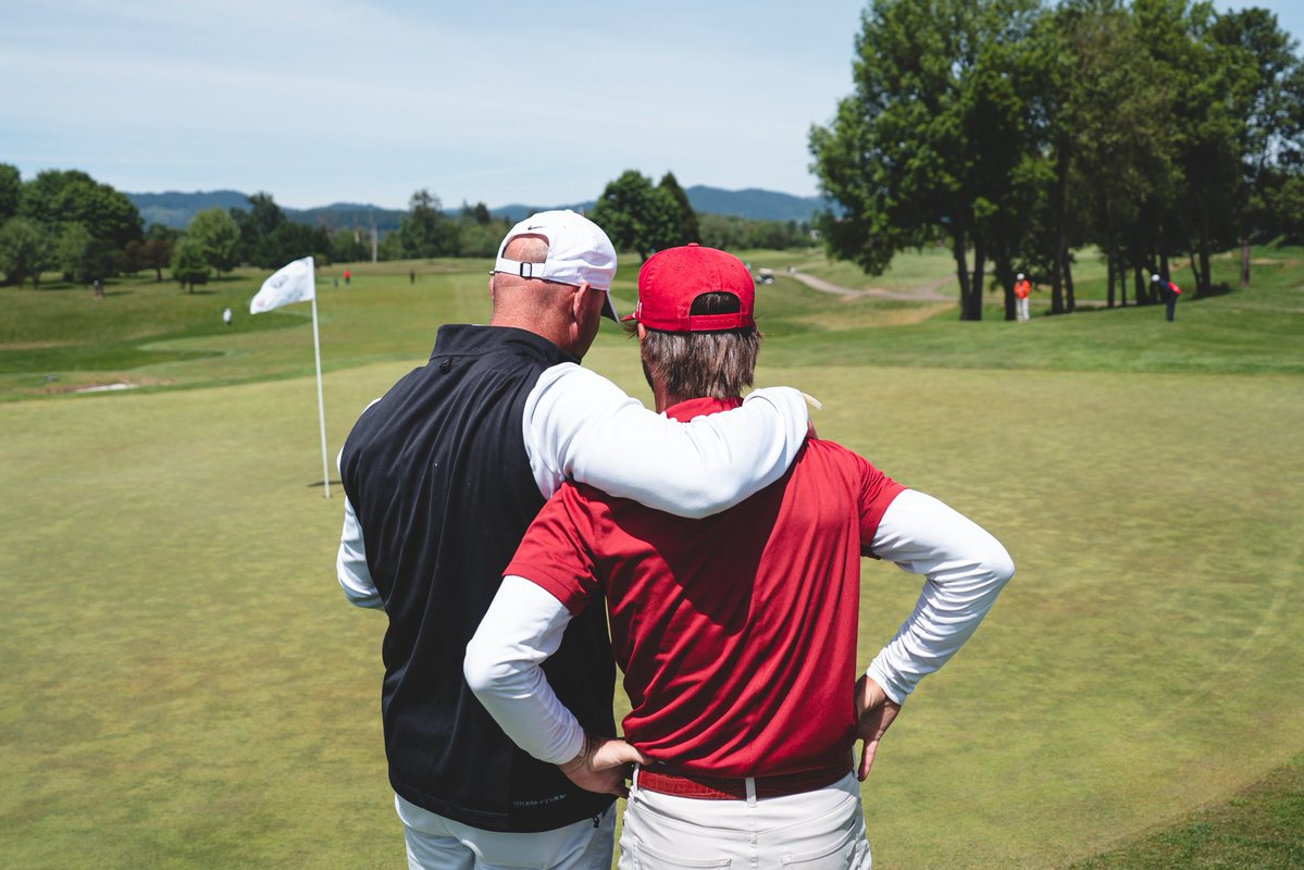 OU_MGolf's tweet photo. 17 years. Countless lives changed. 

Thank you, Coach Hybl ☝️ https://t.co/BTaKIw7aWo