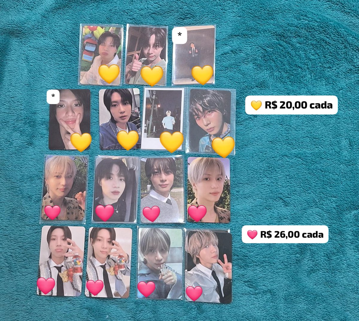 shxvee's tweet photo. [DROP photocards] shinee taemin 

valor na imagem + frete 19 reais mini envio

📦 envio em ate 10 dias uteis
💳 aceito pix ou cartao de crédito 
🫶 mando video pvd
dou desconto levando 2 ou +

tenho feedbacks positivos no fixado https://t.co/RnGfc0hemp