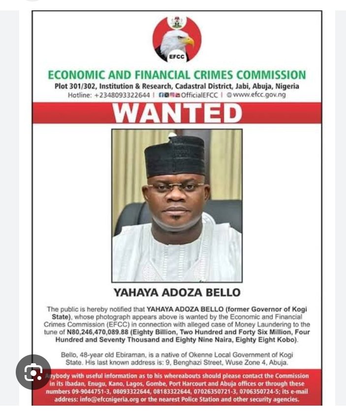 FridayDenco's tweet photo. @engr_shaibu_ @officialEFCC I heard yahaya Bello is at Mr. President office today. Kindly act swiftly before he escapes your eagle eye. As a good citizen have provide the information for your action https://t.co/TbTgq00oNy