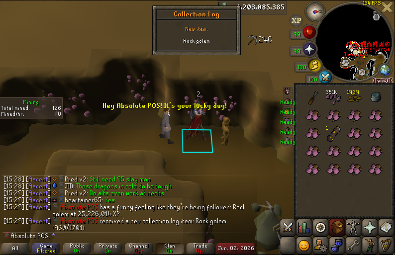 IM_Derekk's tweet photo. #38 second skilling pet https://t.co/DphGkl8gC6