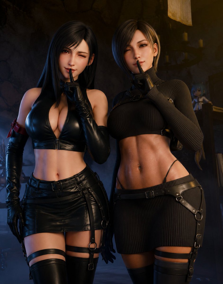 Sorahere's tweet photo. Esta noche FF7R-3 y Code Veronica R pero no se lo digáis a nadie sssh~🤫 https://t.co/hfo7ErWpJJ