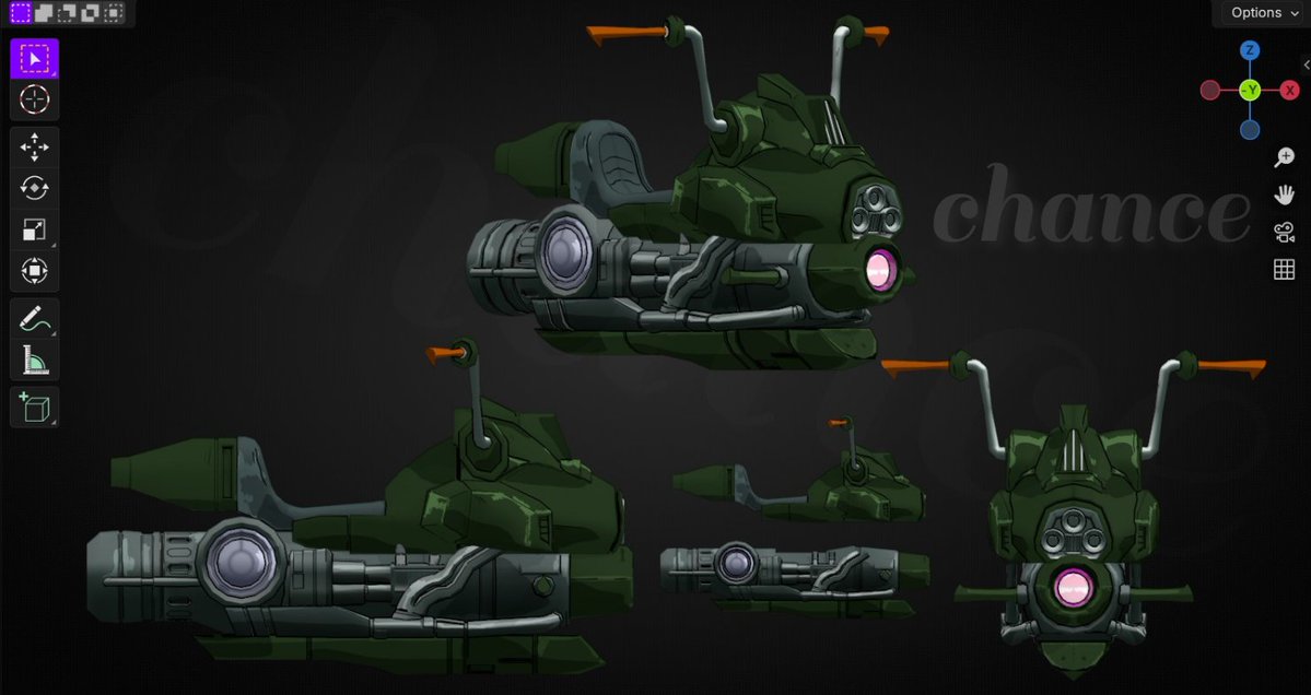 Chancy2476's tweet photo. was sick for a whole month lol but coming back strong with this space racer bike model #RobloxDev #3dart #robloxart #invincible https://t.co/f5O8zTB0ec