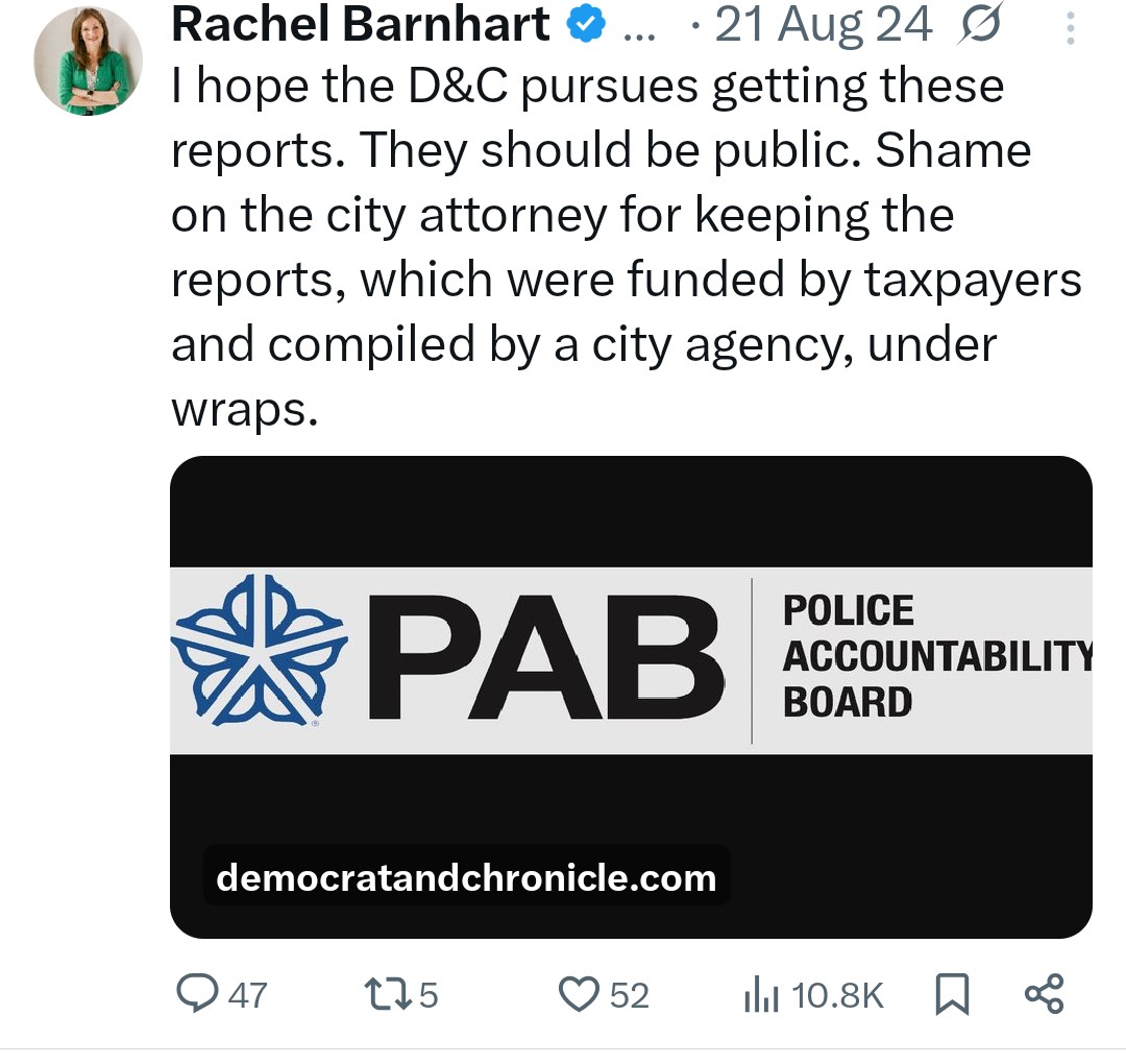 KevinLecki245's tweet photo. @rachbarnhart Here, you criticized the City attorney for following the law. https://t.co/aUKWZLbvA2