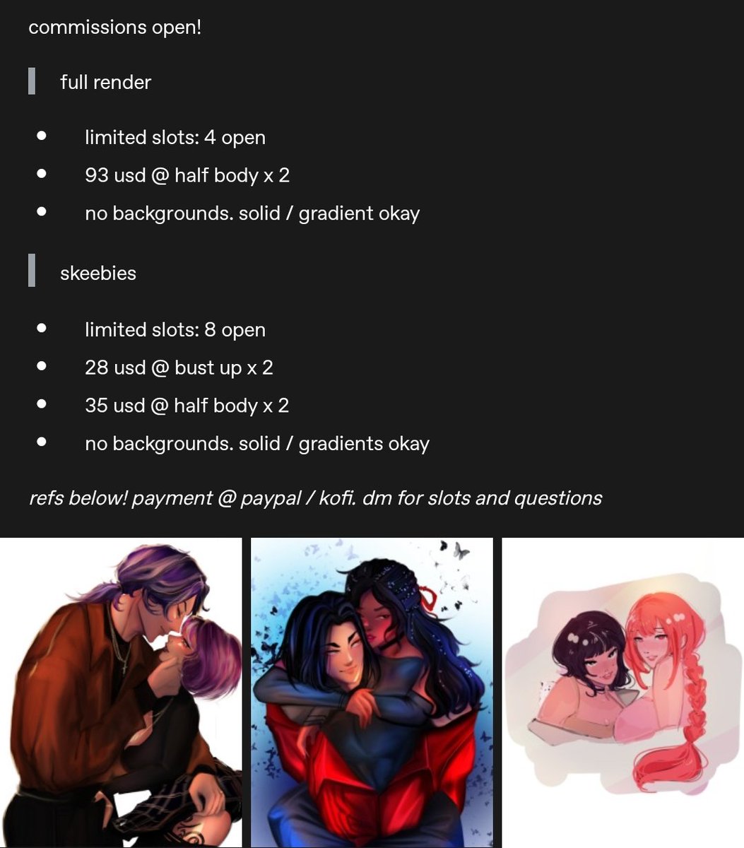 shittynichan's tweet photo. Commissions open! my tumblr is @/saexy
please i really need this. #art #artcommissions #commissions #comms #commsopen
#commissionsopen #selfship
#selfshipcommissions
yall can dm on tumblr too! https://t.co/nGjGE20D2A