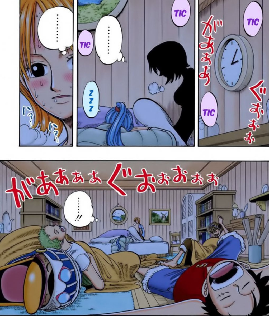 senku_rl's tweet photo. J’aime trop la vibe qd y’a un membre de l’équipage qui est pas bien et que tt les mugiwaras dodo à ses cotés pour lui tenir compagnie https://t.co/QJ3FJ4lszu