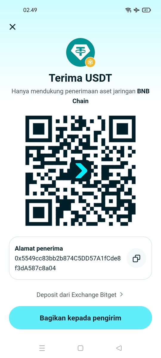 zed_404dd's tweet photo. @Jia_Lilly01 Jika benar benar , anda sangat dermawan sekali , beri saya berapa saja , saya akan gunakan uang itu sebaik mungkin 🙂
0x5549cc83bb2b874C5DD57A1fCde8f3dA587c8a04 https://t.co/9AdtKxXdB9