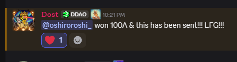 oshiroroshi75's tweet photo. Shocked is an understatement! 🤫Back-to-back-to-back-to-back giveaway wins from @Donkey_DAO this week. Seriously, @Its_Ha_Dost and the DDAO community are the best. Buy Donkey Dao, Chic Cheetahs, Crazy-ASS Zoologist, Poppin Puffins &amp; and Baby Pufflings and join the fun now! #Algo https://t.co/tpWjINbHQx