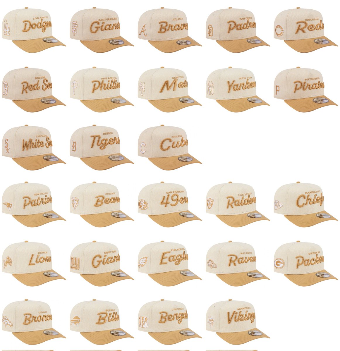 HatAddicts's tweet photo. 🚨NOW AVAILABLE🚨
🏷Free shipping w/promo code LIDS29

📸 New Era MLB &amp; NFL Herringbone 9FIFTY A-Frame Snapback Hats

🔗 https://t.co/6WyJ686Z4i https://t.co/pxVAqTej9T