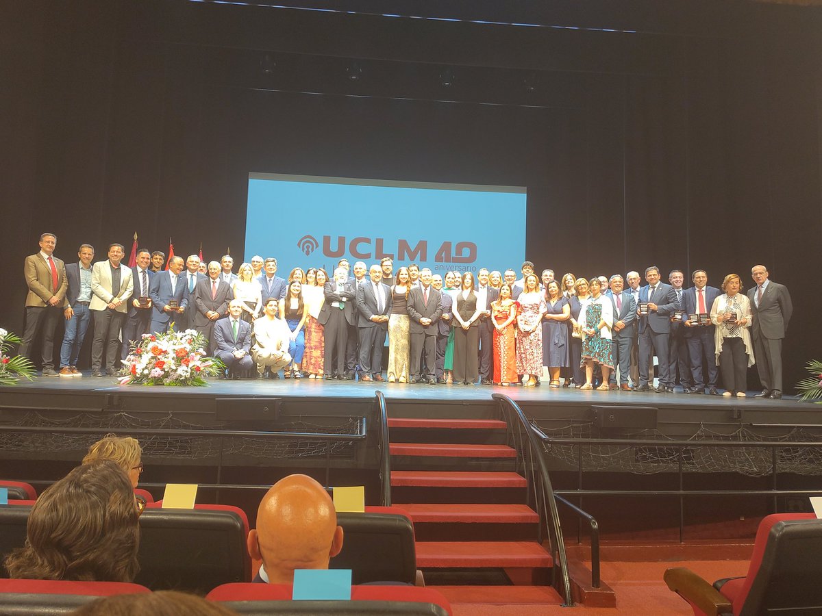 I3aUclm's tweet photo. Celebramos 40 años de @uclm_es https://t.co/BkjCW7c1tf