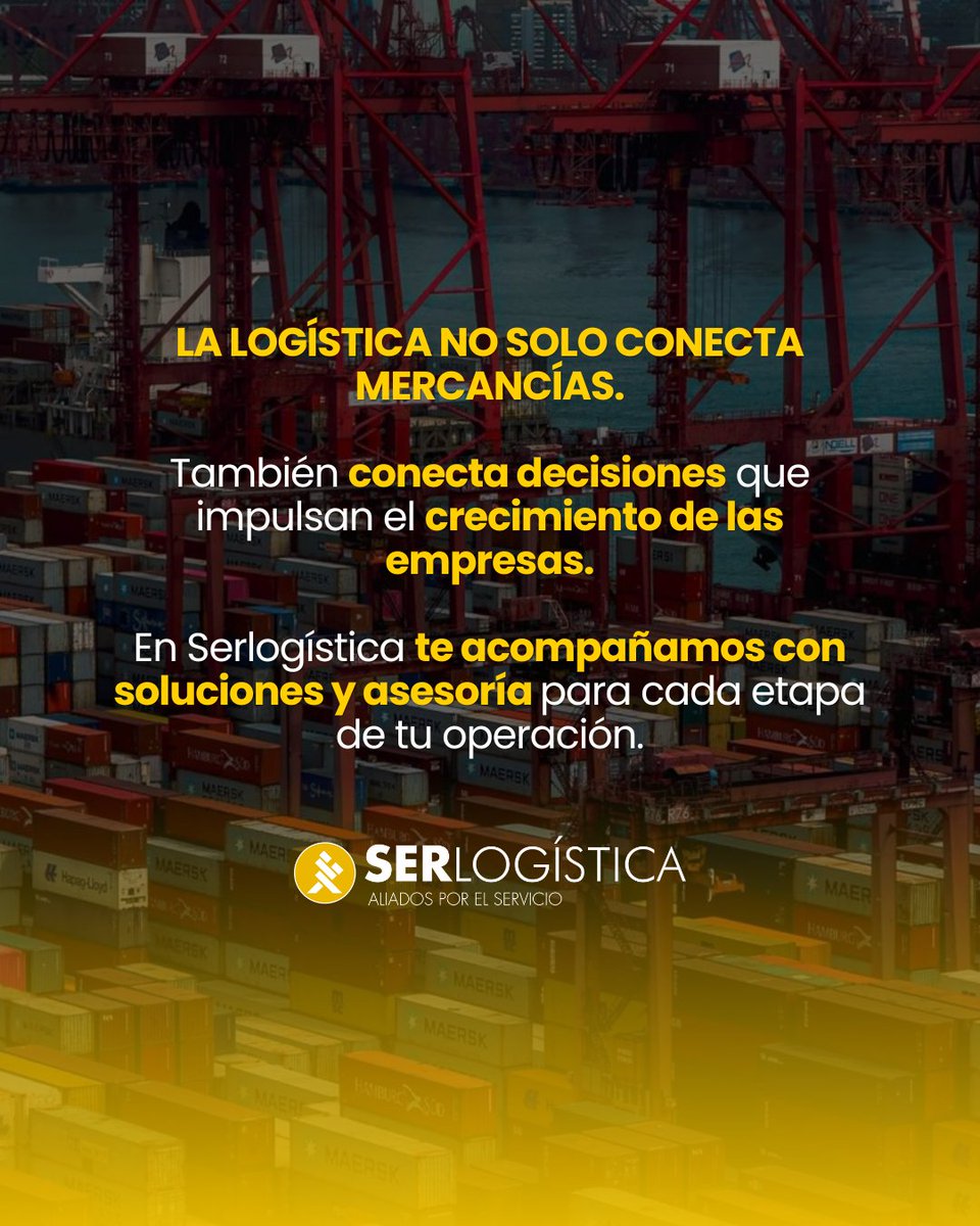 SerlogisticaOTM's tweet photo. Detrás de cada operación exitosa existe una estrategia que permite coordinar procesos, optimizar recursos y tomar mejores decisiones.

#Serlogística #Logística #ComercioExterior #TransporteMultimodal #CadenaDeSuministro #OperaciónLogística #OTM #GestiónLogística #Empresas https://t.co/XHBiIcgeTV