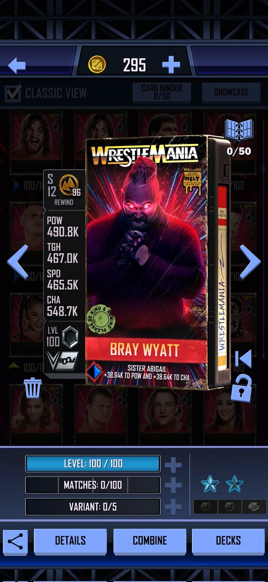 RLiesch's tweet photo. @WWESuperCard @WWESuperCard
#wwesupercard #cardswappingcontest #2KContest https://t.co/LI0tS1MPdf