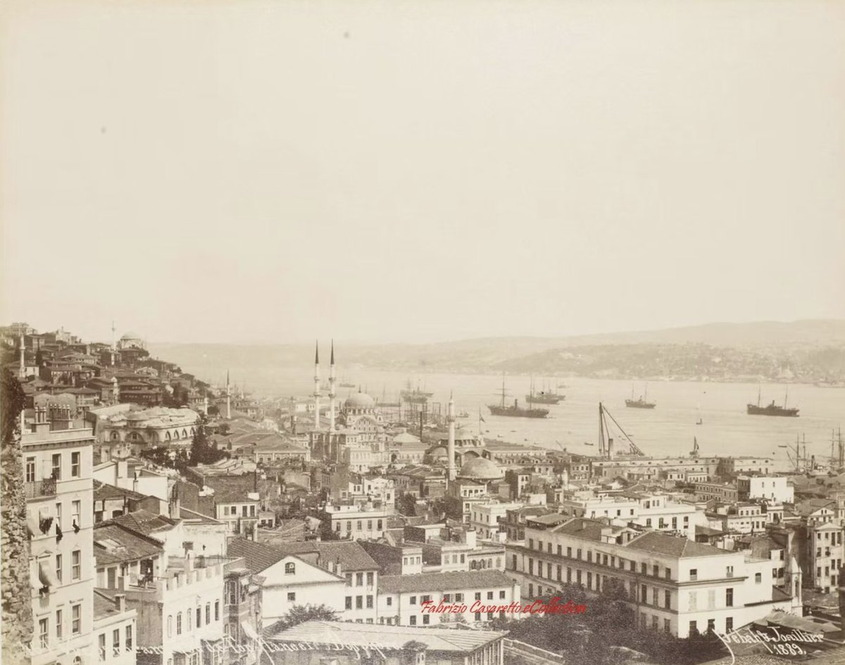 OttomanResource's tweet photo. Vue panoramique de Top Hane et du Bosphore 467. 1889
Sébah&amp;Joaillier® photography 📸 https://t.co/idpX7cupZK