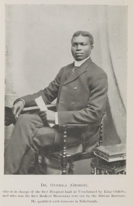dejitoye's tweet photo. Dr. Ayodeji "George" Oyejola, one of the modernizers who went on to form Egba United Government--the micro-state that secured its independence from Lagos Colony in 1893 until Lugard forced them to give it up during the 1914 amalgamation. He was Medical Officer of the EUG hospital https://t.co/spYdKcXteN
