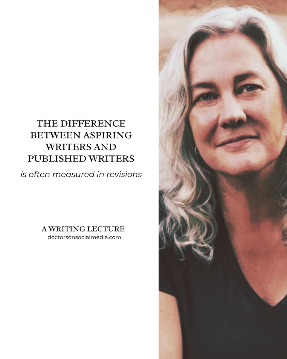 somedocs's tweet photo. Most people think writing a book is about inspiration.

Published authors know it also requires endurance.

In this session, physician-author Wendy Johnson MD MPH shares the lessons she learned while building a writing career alongside a full-time career in medicine.

From finding ideas and developing your craft to navigating rejection, revision, and the long road to publication, this talk explores what it actually takes to get a book across the finish line.

Whether you’re writing memoir, fiction, narrative nonfiction, self-help, poetry, or simply dreaming about the book you’ve always wanted to write, you’ll walk away with practical strategies for building the skills, support system, and resilience that every writer needs.

A manuscript grows one page at a time.

A writing career grows the same way.

This formal lecture is part of our writer’s course (the 3rd annual!), which you can catch for free while it’s live, on June 5 at 3 PM ET. Or, purchase a VIP ticket for access to all of the lectures within this course. Still in pre-course discount pricing! Course details will be linked below.