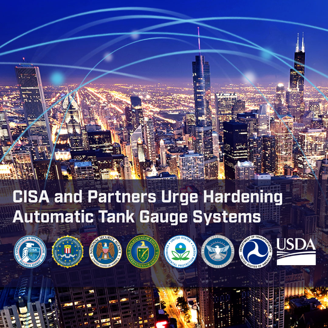 FBICyberDiv's tweet photo. Malicious cyber actors are targeting U.S.-based automatic tank gauge (ATG) systems, widely used throughout the Energy, Chemical, Food and Agriculture, and Transportation Systems Sectors. The threat actors exploit flaws in ATG systems through multiple attack vectors, compromising internet-exposed ATG systems and subsequently modify them through command execution.

The #FBI, @CISAgov, @NSAgov, @ENERGY, @EPA, @TSA, @USDOT, and @USDA urge ATG owners and operators to defend against this malicious activity by securing their ATG systems with with strong authentication and segmentation practices. Learn more: https://t.co/E7UT7bb9CH