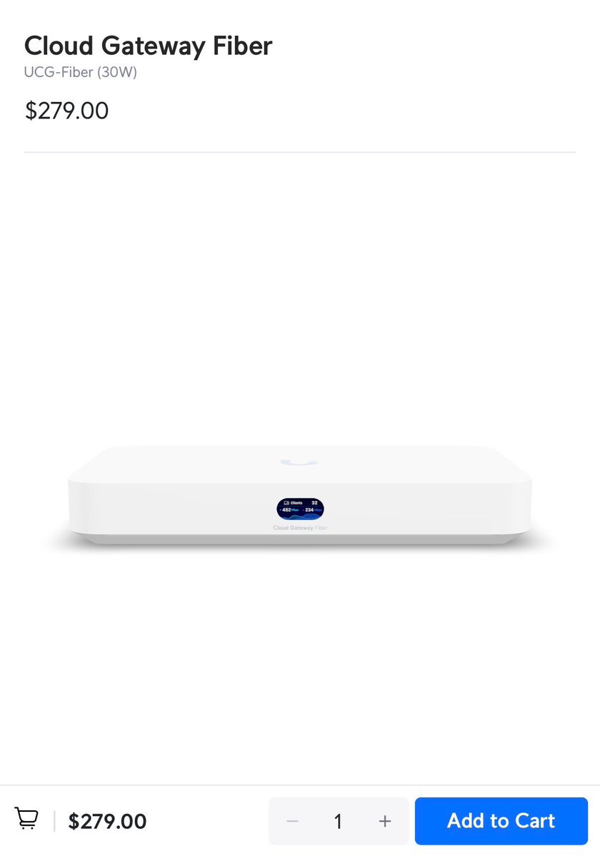 tyhend88's tweet photo. I have a site using Cisco coming up for renewal and the firewall is EOL. Why would I go with Cisco when @Ubiquiti has a better price point and NO LICENSING!! https://t.co/7c7kUnpxdS