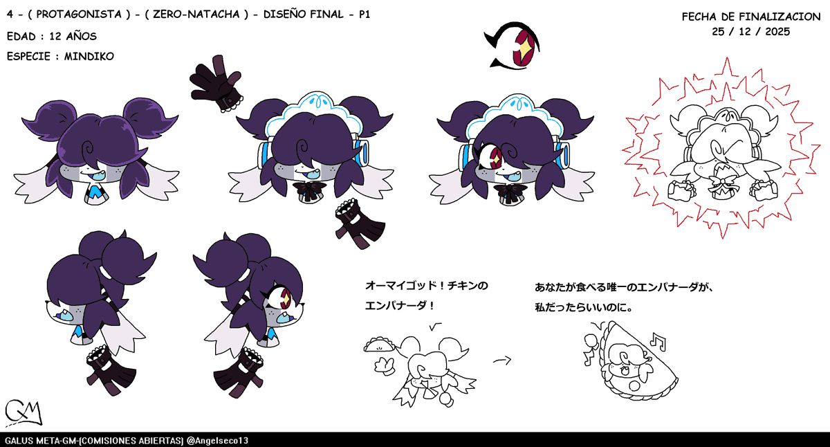 Angelseco13's tweet photo. Nuevo OC: ZERO - NATACHA La hermanita de mi personaje bashley
#OC/#illustration /#illustrationart/#originalcharacter #oc/#ocmascot/#art https://t.co/5rSNkLuTzM