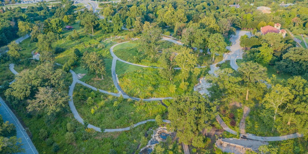 ForestPark4Ever's tweet photo. “We know how important outdoor green spaces are especially at this time, and this destination will be a fantastic new offering...” 🗣️ Greg Hayes, Director of Parks Recreation and Forestry for @STLCityGov, opening the Nature Playscape on June 2, 2021 📍 https://t.co/XJQoVTVWhq https://t.co/k88LAsOztZ