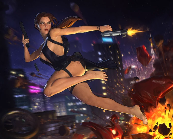 Fan art | Tomb Raider Legend - Japan Artist: