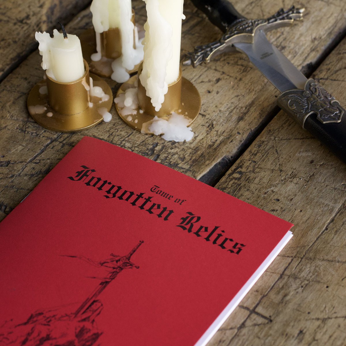 skry_games's tweet photo. I just put out magic item zine for D&amp;D! It’s 30-page book of magic items for 5e called the Tome of Forgotten Relics, and if you’d like to check it out the link is in my bio :) https://t.co/Zd4Y58ZLYv