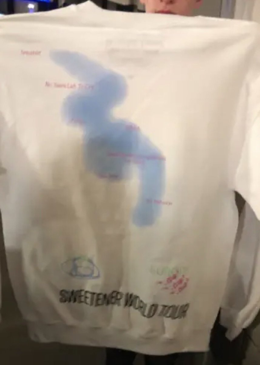 everytimereg's tweet photo. whoever is complaining about the new tour merch, shut the fuck up because this is what we had last tour😭 https://t.co/PYbyOYMcE3