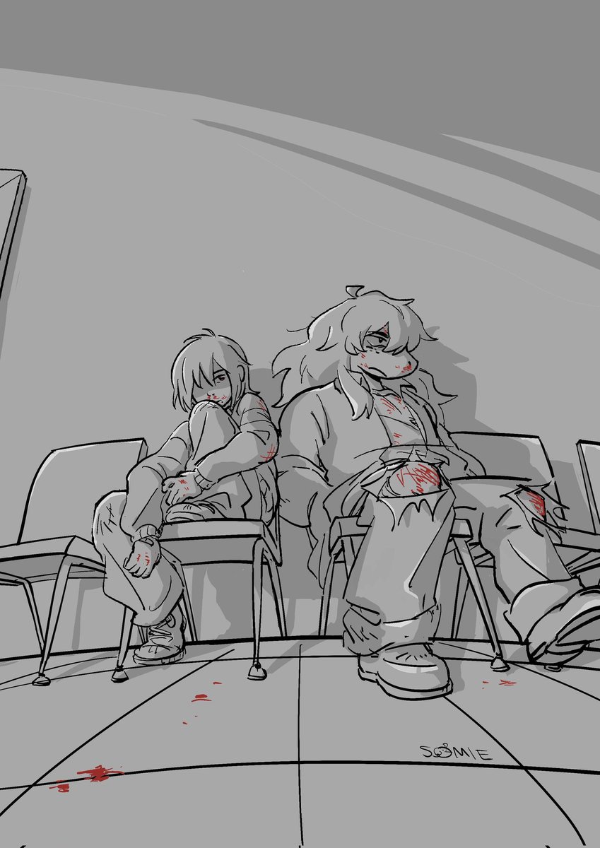 smbdylsss's tweet photo. Bloody creatures
#krusie comic (1/4) https://t.co/Z3AIde195u