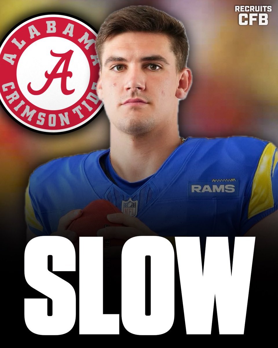 recruits_cfb's tweet photo. Ty Simpson received a 14 composite score on his ACT standardized test when he was in high school. His reading score fell in the 9th percentile, suggesting he probably barely knew how to read (SWIPE)

His percentile ranks in each category are as follows:
English: 10th percentile
Math: 45th percentile
Reading: 9th percentile
Science: 40th percentile
Composite: 27th percentile

Simpson however is not known for being a dumb QB, as his pre-snap recognition and post snap processing are some of his best traits.

Do you think Ty Simpson will have a successful NFL career? Did the Rams make the correct pick at #13 ? Let us know 👇
