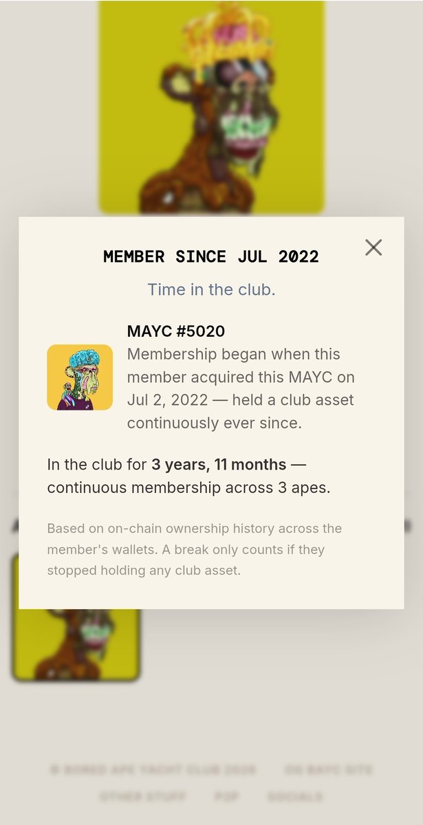 HurryToMurray's tweet photo. Proud to be a Member of the best club since July 2022, The Bored Ape Yacht Club 🥂 https://t.co/OzrrxUxx6v