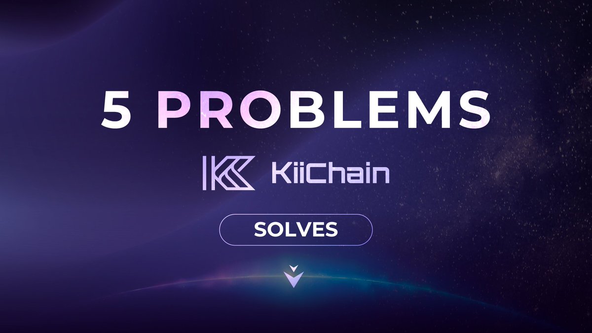 KiiChainio's tweet photo. Here are 5 problems KiiChain solves:

- FX markets close when banks do
- Liquidity is fragmented
- Local currencies have no global access
- Real-world assets are trapped locally
- Cross-border payments are slow and expensive
and many more!

The next 4 posts are how. 👇🧵 https://t.co/bMimJJ3BDV