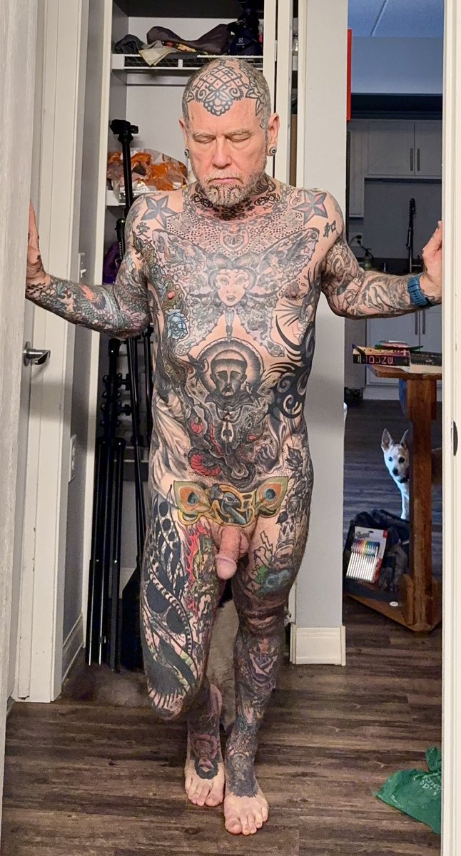 cwcjrtattoo's tweet photo. #tattoos #nude #NSFW #tattooflash #menwithtattoos #bodysuittattoo #tribaltattoo https://t.co/q4jhkKaMQF