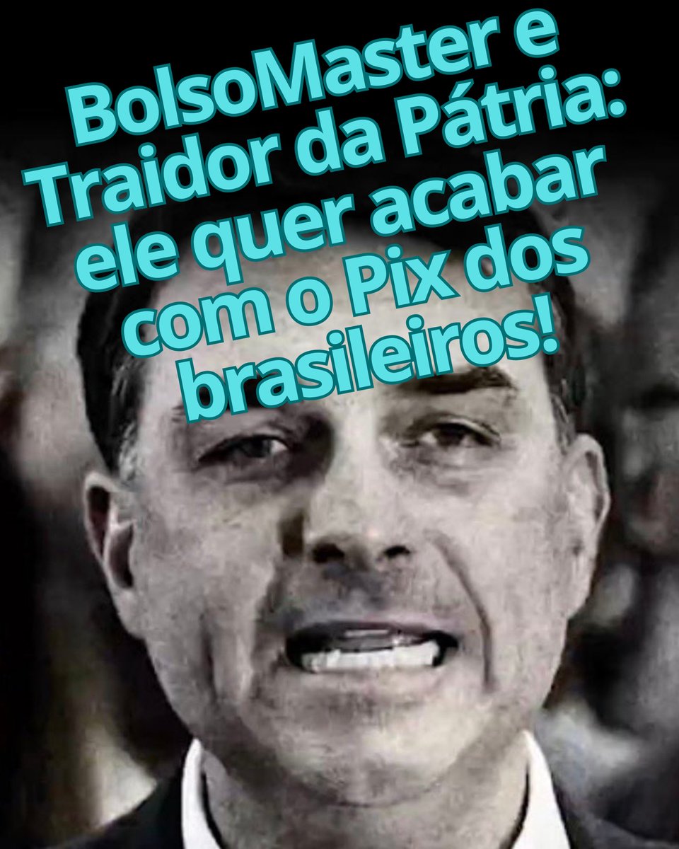 BacurauA's tweet photo. TARIFLÁVIO quer acabar com o Pix dos brasileiros! https://t.co/wBwPAzZaSL