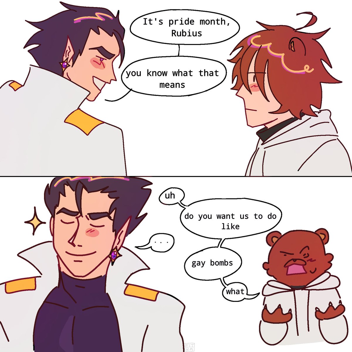 not_elina's tweet photo. #Rubegetta #Karmalandfanart
A decir verdad, Karmaland ya es muy gay https://t.co/tng8JZVnN9