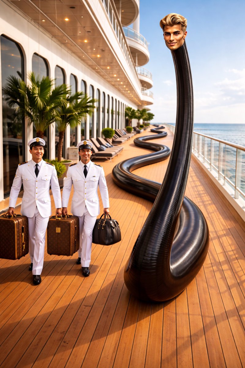 gsl_community's tweet photo. Callum (or Cal, as he prefers) is a #LiquidBoy model, and just loves showing off his unique body.
Here he is, getting the VIP treatment on a luxury cruise... https://t.co/4kLr1Etuiz