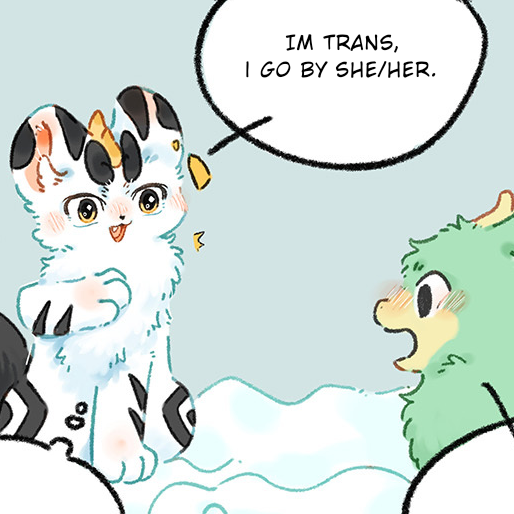 Shitbuxiang's tweet photo. SHE CAME OUT! 🏳️‍⚧️ https://t.co/vy2ialjPur