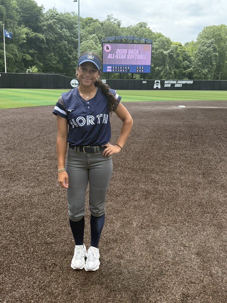 AydenBevan2027's tweet photo. Had a blast representing @NPHSsoftball at the GACA Junior All-Star game! It was fun meeting some of the top 2027’s in GA!! Grateful for this experience🐺👏🏼

@GACACoaches @GACASoftball @LipscombSB @CoachKRyman @Coach_Buck16 @coach_higg @StarsNatGA @GAStarsGeorgia https://t.co/VdQoHH9PP7