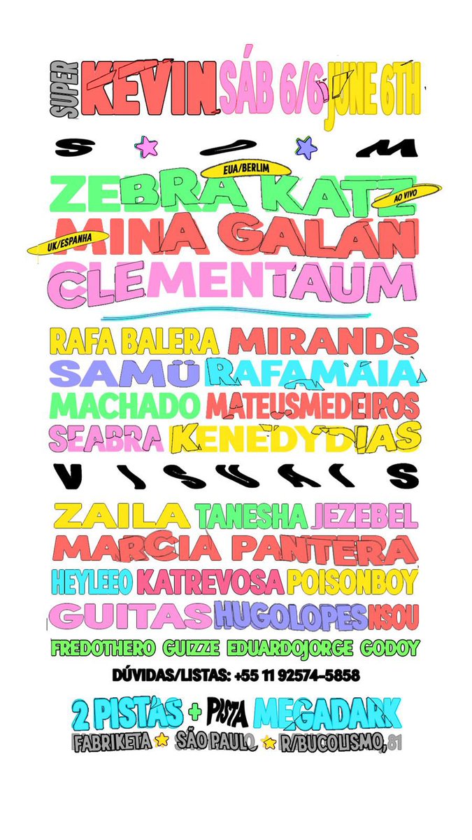 macinnii's tweet photo. AGENDA FESTAS ZIG:

HOMOTEKA 
ZIG PRIDE

INGRESSOS: https://t.co/PDUi2KsIaX

KEVIN 
JAKE

INGRESSOS: https://t.co/9goLxjlUrX https://t.co/gkeKUs7yzG