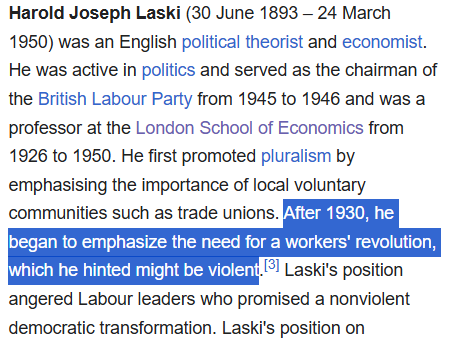 Forestmang's tweet photo. @ElaN62626053 @MarianC37076513 Pune mana pe carte.

Da, JFK a VRUT dar n-a apucat.  Sub cine a vrut sa studieze ? Sub un comunist violent numit Harold Laski. https://t.co/U61G5inGw8