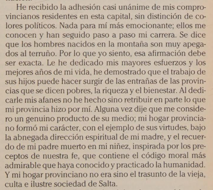 Theodiscus2's tweet photo. Finalmente, concluyó apelando a la juventud y a los sectores independientes de la sociedad para que participaran activamente en la vida pública. Lamentó el alejamiento de muchos ciudadanos de la política y sostuvo que quienes se mantenían al margen carecían de autoridad moral para criticarla. En uno de los pasajes más personales del discurso afirmó que había esperado retirarse de la vida pública, pero que aceptaba la candidatura como un deber patriótico. Por ello declaró solemnemente: "La acepto con los ojos puestos en la imagen de la patria, a cuyo servicio pondré hasta el último alarde de mis energías".